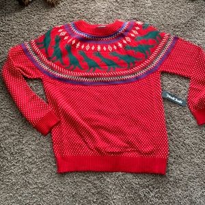 ModCloth Dinosaur holiday sweater